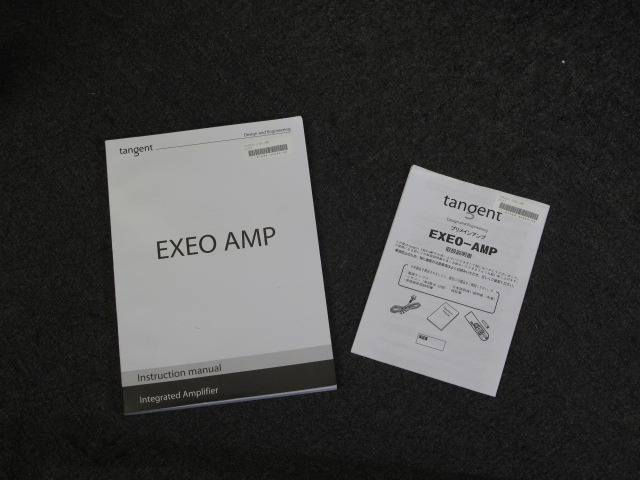 EXEO AMP TANGENT - HiFi-Do McIntosh/JBL/audio-technica/Jeff