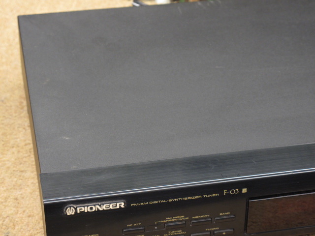 F-03 Pioneer - 中古オーディオ 高価買取・販売 ハイファイ堂