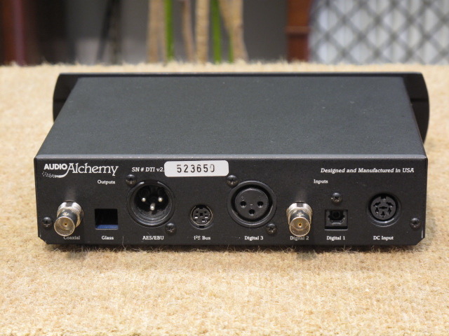 DTI V2.0 AUDIO ALCHEMY - 中古オーディオ 高価買取・販売 ハイファイ堂