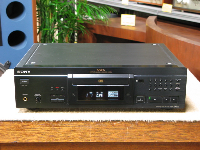 ピックアップ、ベルト交換済 SONY CDプレイヤー CDP-XA3ES ベルト交換等整備済 リモコン付 SONY CDP-XA3ES CDプレーヤー 美