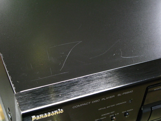 Panasonic パナソニック CDプレーヤー　SL-PS840 Amazon.co.jp: パナソニック(Panasonic) パナソニック SL-PS840