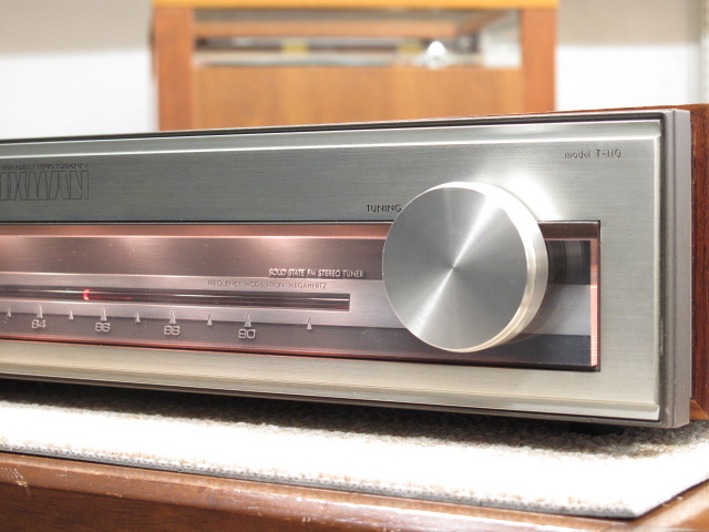 LUXMAN★ラックスマン T-110FM専用チューナー後期型★中古現状渡 LUXMAN☆ラックスマン T-110FM専用チューナー☆中古現状渡