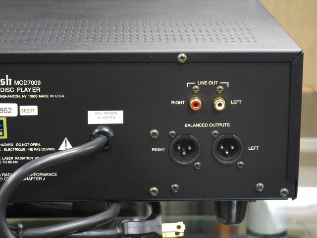 MCD7009 McIntosh - 中古オーディオ 高価買取・販売 ハイファイ堂