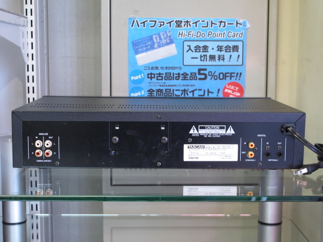 その他 TASCAM CD-RW700 CD-RW700 TASCAM - 中古オーディオ 高価買取・販売 ハイファイ堂