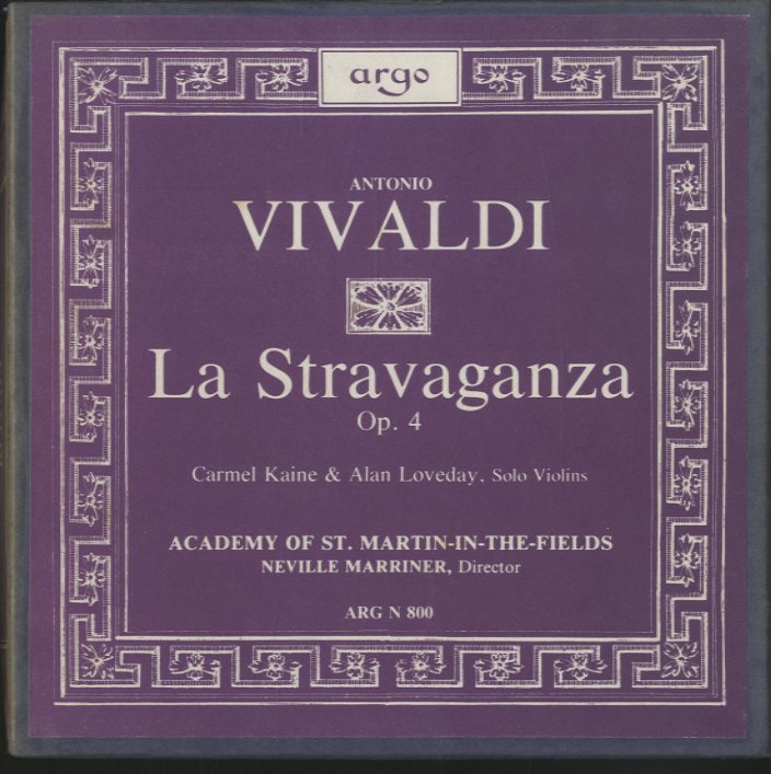ヴィヴァルディ：協奏曲集「ラ・ストラヴァガンツァ」 - 中古