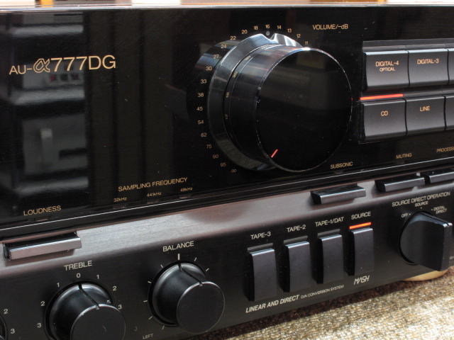 AU-α777DG SANSUI - 中古オーディオ 高価買取・販売 ハイファイ堂