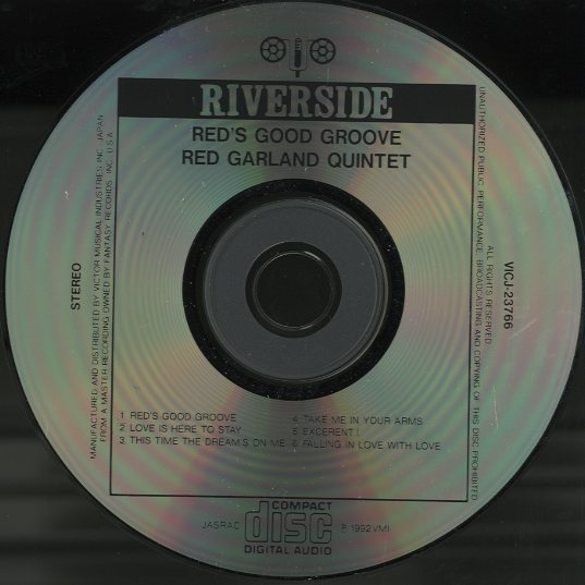 ジャズレコード Red Garland/Red’s Good Groove Red Garland Quintet – Red's Good Groove – Vinyl (LP, Album +