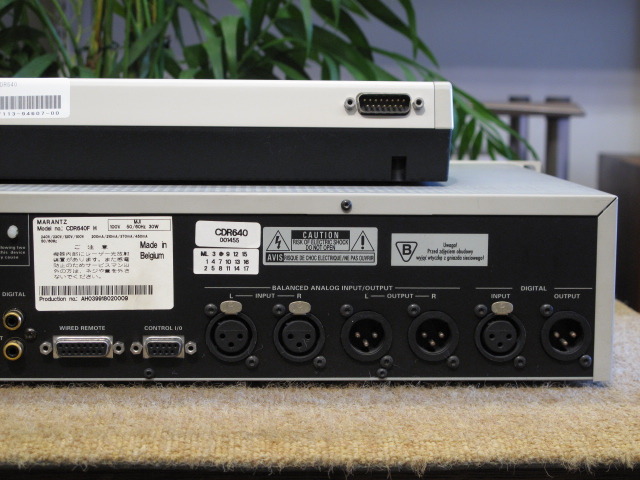 marantz マランツ CDR640F もとめ 業務用CDレコーダー リモコン