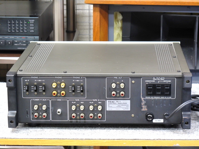 PA-7 TEAC - 中古オーディオ 高価買取・販売 ハイファイ堂