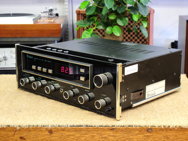 マッキントッシュ～☆MR80デジタルFMチューナー ガラスパネル McIntosh