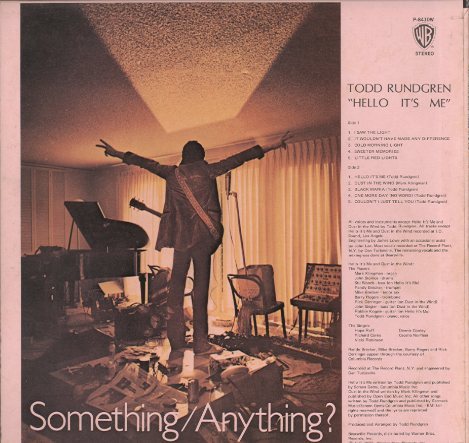 ハロー・イッツ・ミー/TODD RUNDGREN TODD RUNDGREN - 中古オーディオ