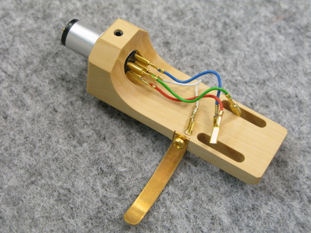 山本音響工芸 ツゲ ヘッドシェル HS-3 & DENON DL-103R