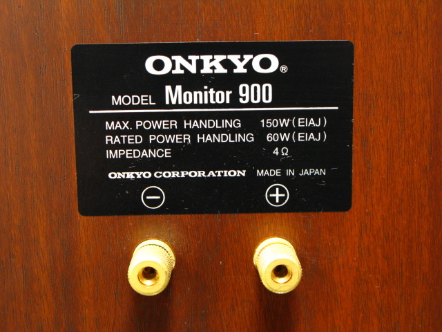 monitor 900 ONKYO - 中古オーディオ 高価買取・販売 ハイファイ堂