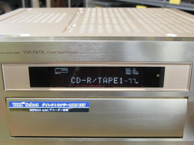 Pioneer アンプ VSA-D6TX 希少　美品 Pioneer 、パイオニアVSA-D6TX AVサラウンドアンプ - メルカリ