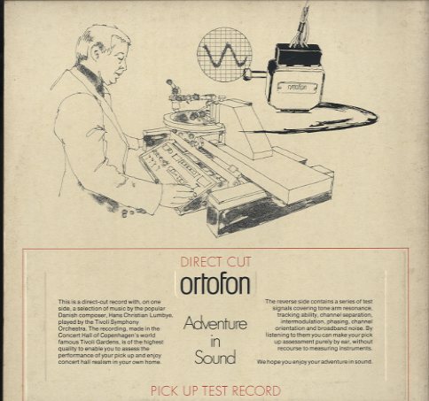 LPレコード オルトフォン　ピックアップテストレコード a-slightly-unusual-post-the-