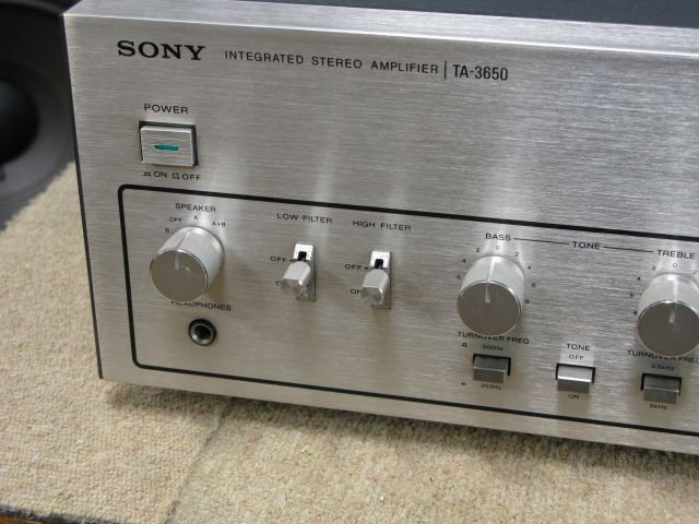 TA-3650 SONY - 中古オーディオ 高価買取・販売 ハイファイ堂
