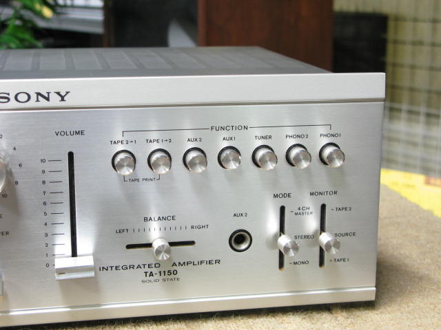 TA-1150 SONY - 中古オーディオ 高価買取・販売 ハイファイ堂