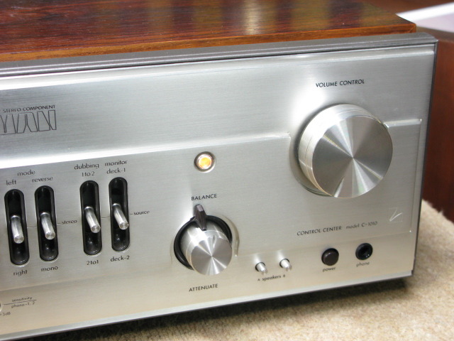 Yahoo!オークション 中古 LUXMAN C-1010 トランジスタ コントロール