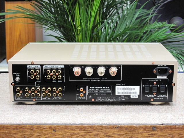 PM8100SA ver.2 marantz - 中古オーディオ 高価買取・販売 ハイファイ堂