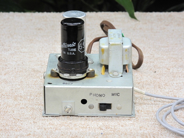 値下げビンテージGE バリレラ カートリッジ用フォノイコライザーUPX