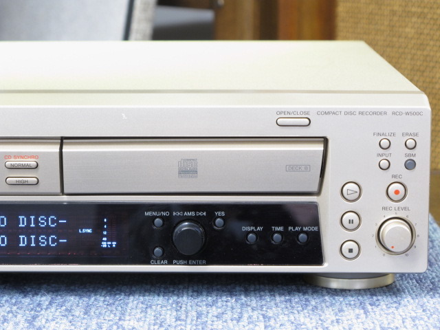 RCD-W500C SONY - 中古オーディオ 高価買取・販売 ハイファイ堂