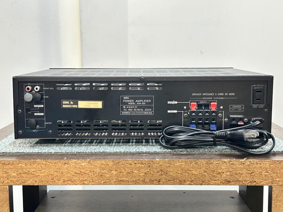 AVA-505 NEC - 中古オーディオ 高価買取・販売 ハイファイ堂