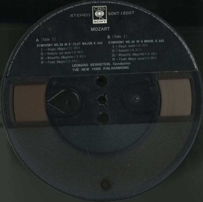 モーツァルト：交響曲第39番、第40番 モーツァルト - 中古