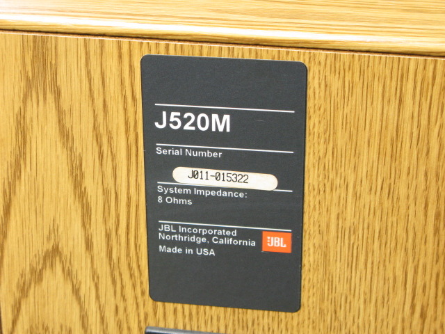 J520M JBL - HiFi-Do McIntosh/JBL/audio-technica/Jeff Rowland/Accuphase