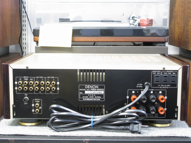 PMA-1000G DENON - 中古オーディオ 高価買取・販売 ハイファイ堂
