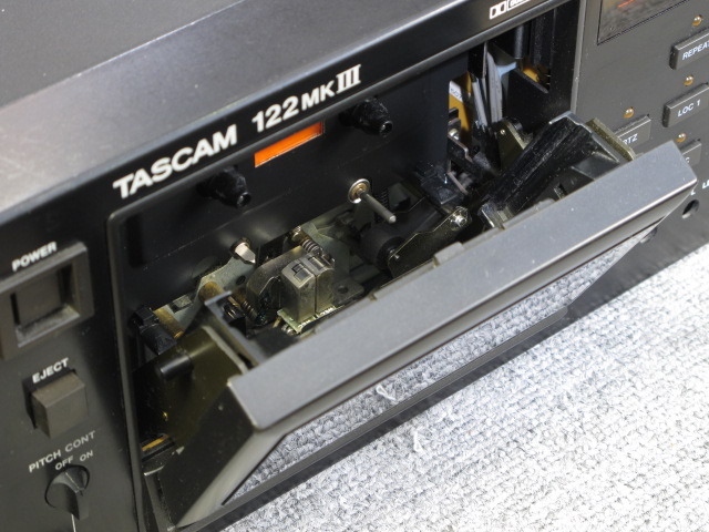 TASCAM 122MKⅢ 3ヘット動作良好 TASCAM カセットデッキ 122MK3 0 mk 3