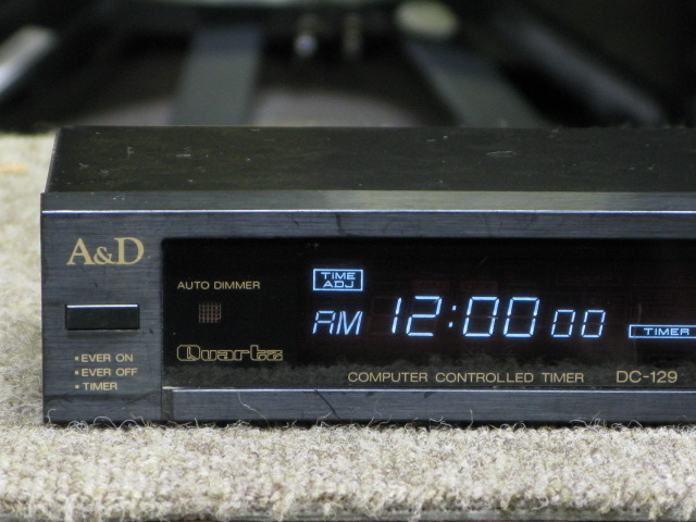 A&D DC-129 コンピューターコントロールタイマー AKAI 日本製 DC-129 A&D - 中古オーディオ 高価買取・販売 ハイファイ堂