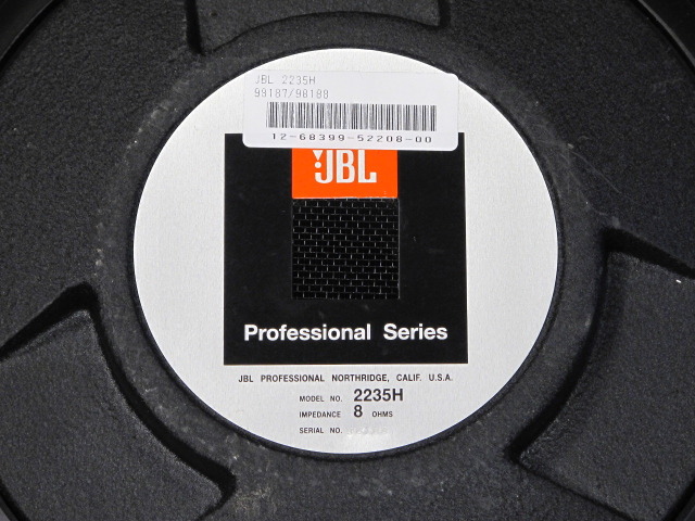 JBL 2235H（8）ペア(4355搭載同等品