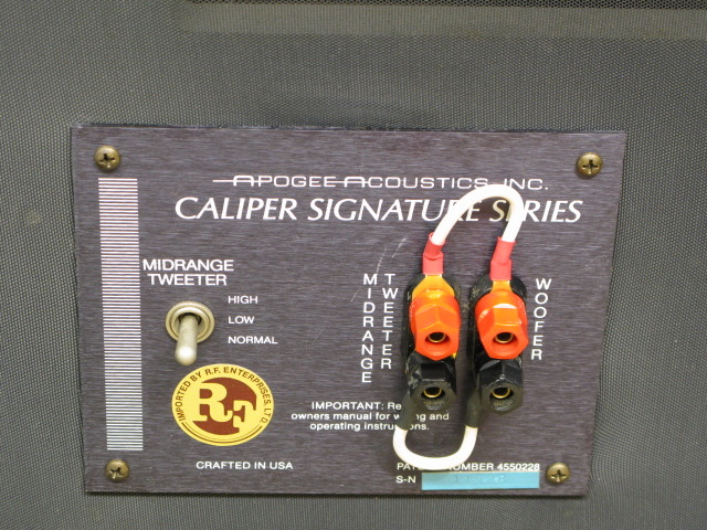 CALIPER SIGNATURE APOGEE - 中古オーディオ 高価買取・販売