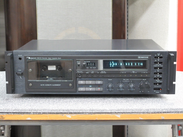 みじんこ　12000円→11000円 ○ Nakamichi カセットデッキ 682 ZX ナカミチ カセットテープ