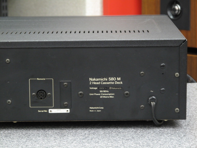 580M nakamichi - 中古オーディオ 高価買取・販売 ハイファイ堂
