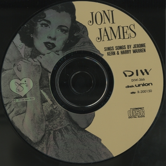 JONI JAMES SINGS SONGS BY JEROME KERN & HARRY WARREN JONI JAMES 