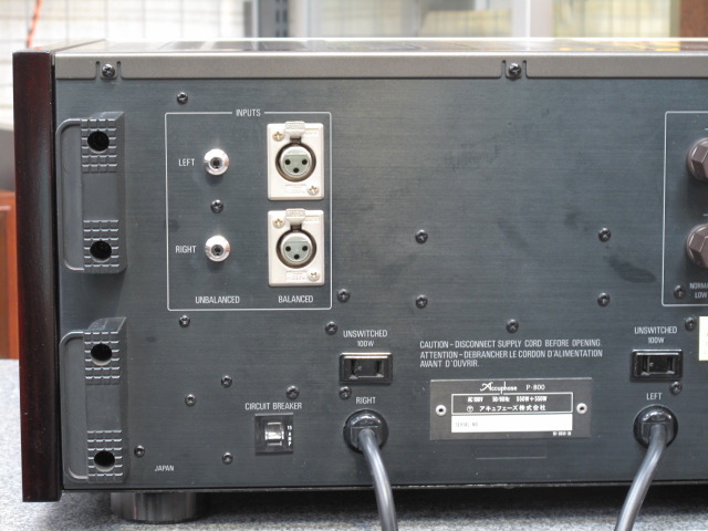 【tennisfan】アキュフェーズP-800 22年メンテナンス済み tennisfan】アキュフェーズP-800 22年メンテナンス済み tennisfan