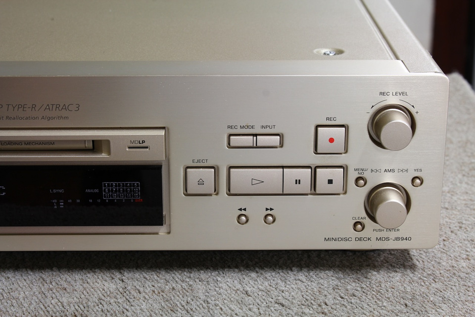 ジャンク品 SONY「MDS-JB940」MDデッキ MDS-JB940 SONY - 中古