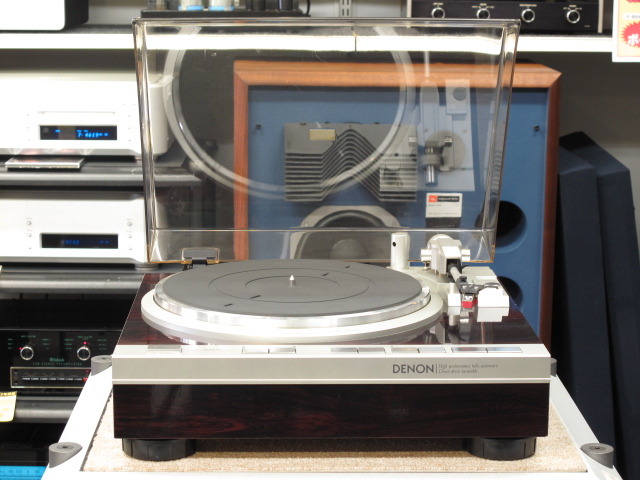 DENON DP-47F 純正カートリッジDL-80MC、取説付属 【公式通販】