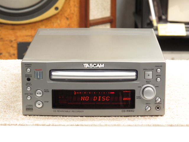 CD-RW4U TASCAM - 中古オーディオ 高価買取・販売 ハイファイ堂