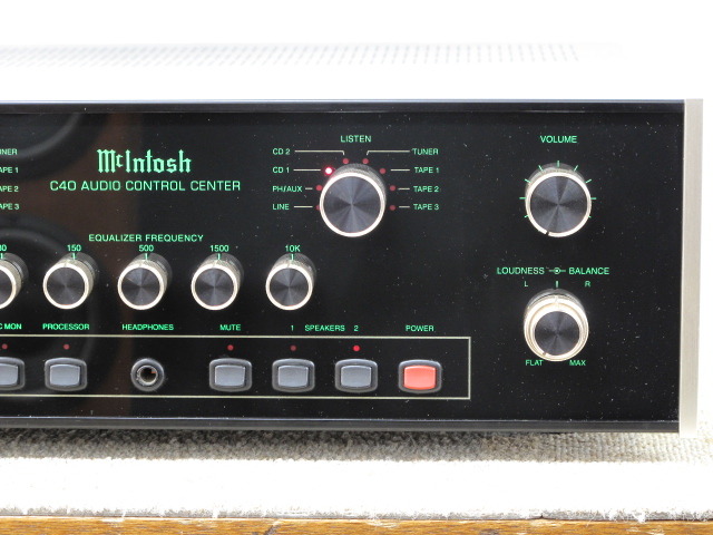 C40 McIntosh - HiFi-Do McIntosh/JBL/audio-technica/Jeff