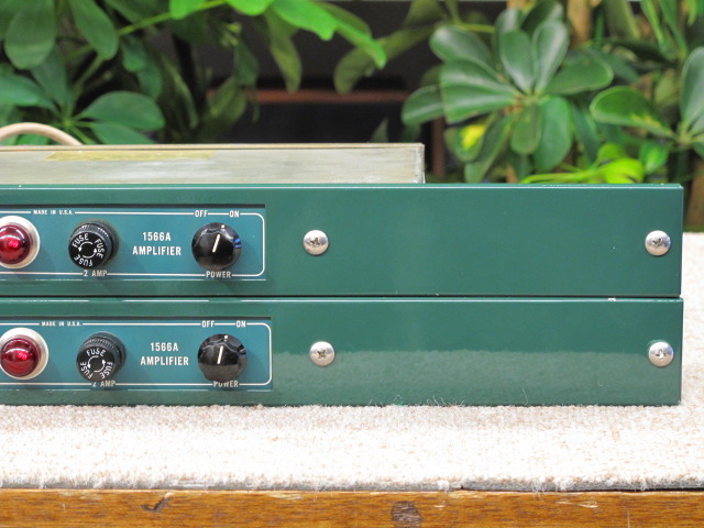 ALTEC真空管モノラルアンプ1566A 2台 1960s Altec 1566A Tube Microphone Amplifier / DI / Line Preamp | eBay