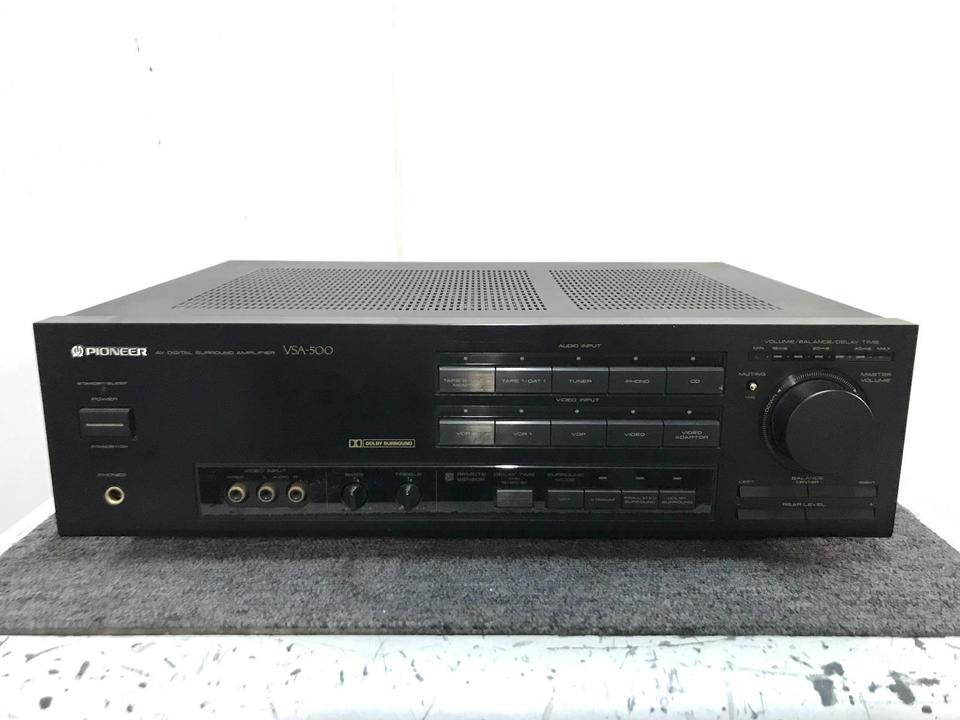 昭和レトロ AVアンプ VSA-500 パイオニア VSA-500 PIONEER - 中古オーディオ 高価買取・販売 ハイファイ堂