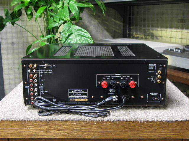 Victor デジタル ベーシック プリメインアンプ AX-Z911　_E-01 AX-Z911修理完了 感動的なA級アンプ: new_western_elec