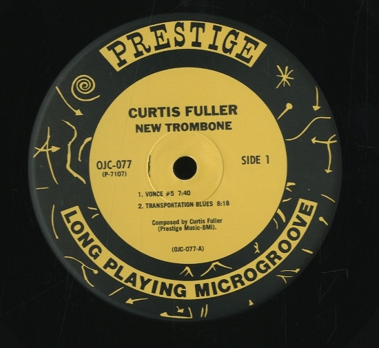 NEW TROMBONE/CURTIS FULLER CURTIS FULLER - 中古オーディオ 高価買取