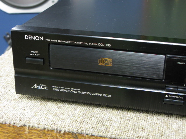 美品】DENON ステレオCDプレーヤー DCD-790 【公式通販】