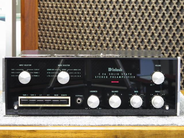 C26 McIntosh - 中古オーディオ 高価買取・販売 ハイファイ堂