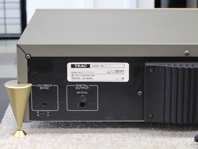 CD-5 TEAC - 中古オーディオ 高価買取・販売 ハイファイ堂