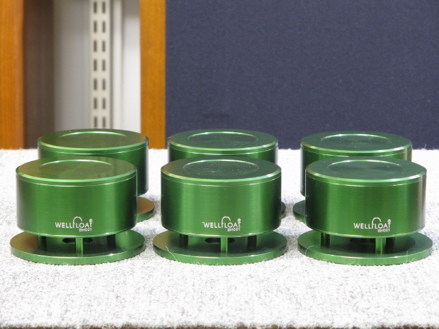 WELLFLOAT ウェルフロート BH001 インシュレーター 4個 セット BH001-type-10 WELLFLOAT - 中古オーディオ 高価買取・販売 ハイファイ堂