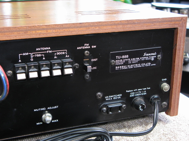 TU-888 SANSUI - 中古オーディオ 高価買取・販売 ハイファイ堂
